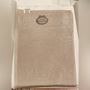 SOLD! 3 PAIR Vintage Les Bas Christian Dior Stockings Desoie Sleek Ivory Sz 10.5